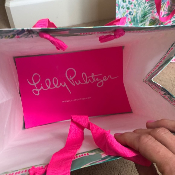 Lilly Pulitzer Reusable Tote Bags - Picture 6 of 6